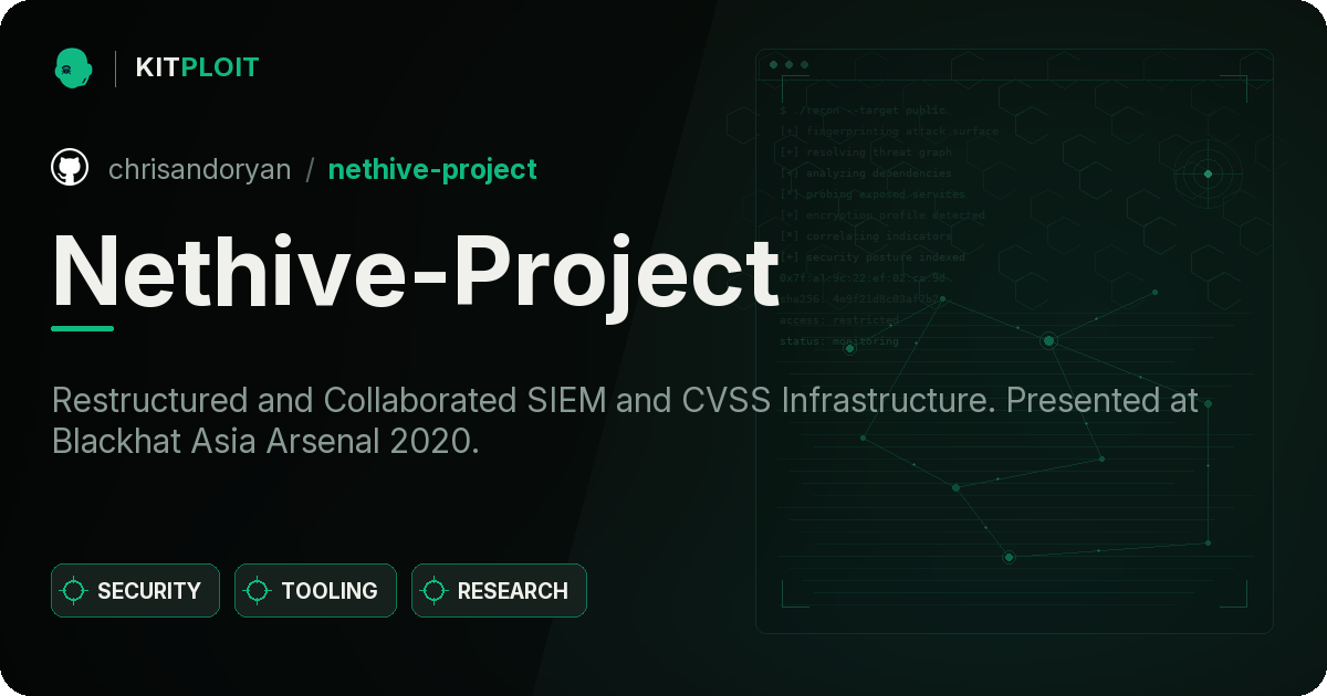Nethive-Project preview