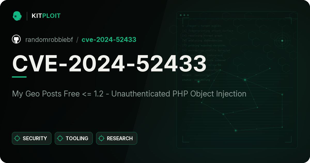 CVE-2024-52433 preview