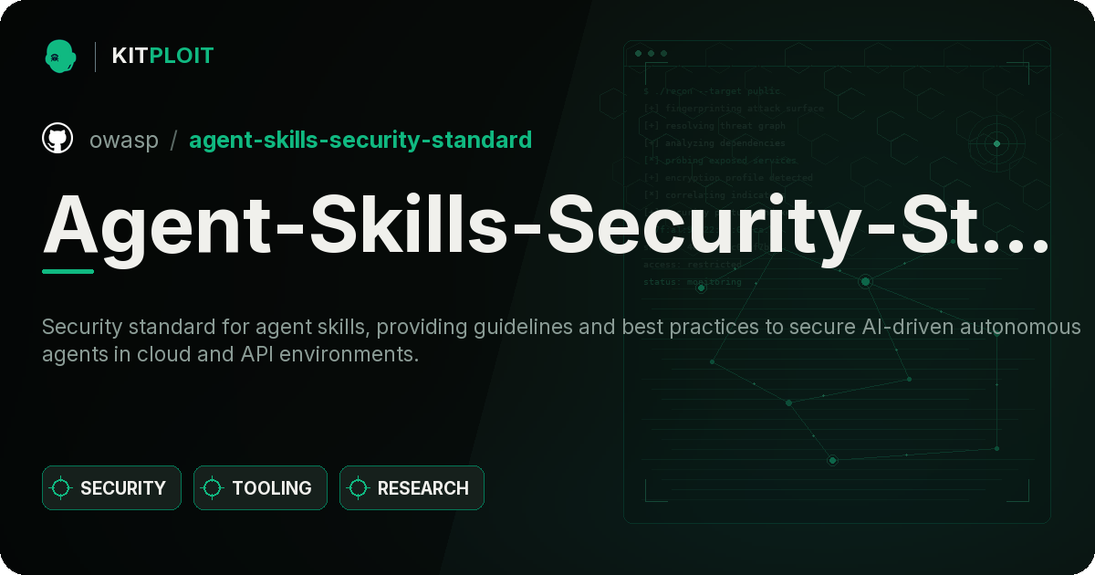 Agent-Skills-Security-Standard preview