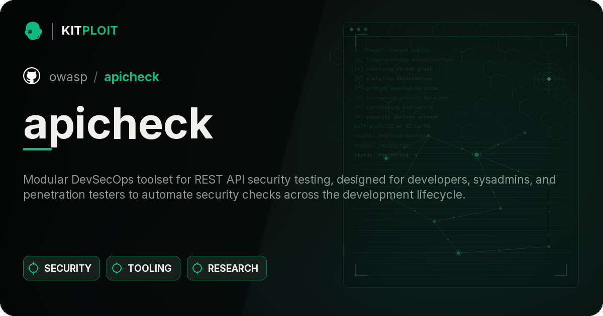 apicheck preview