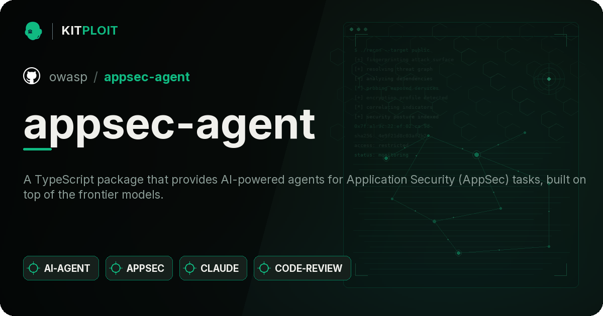 appsec-agent preview
