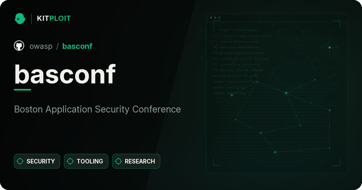 basconf preview