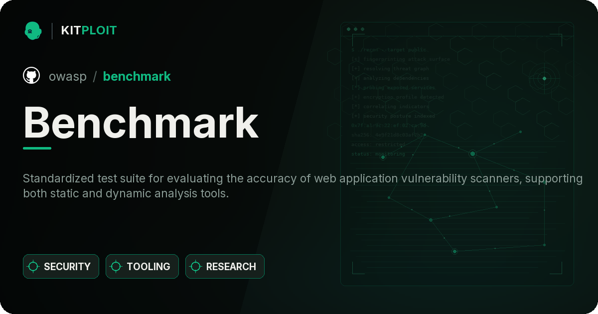 Benchmark preview
