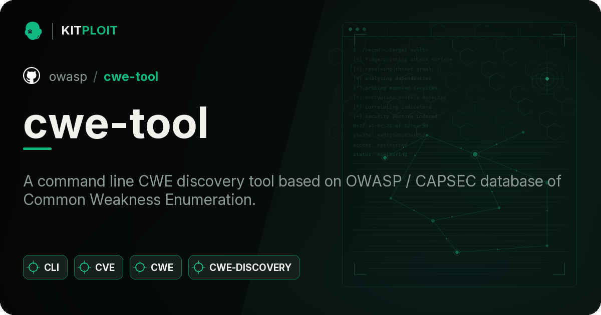 cwe-tool preview