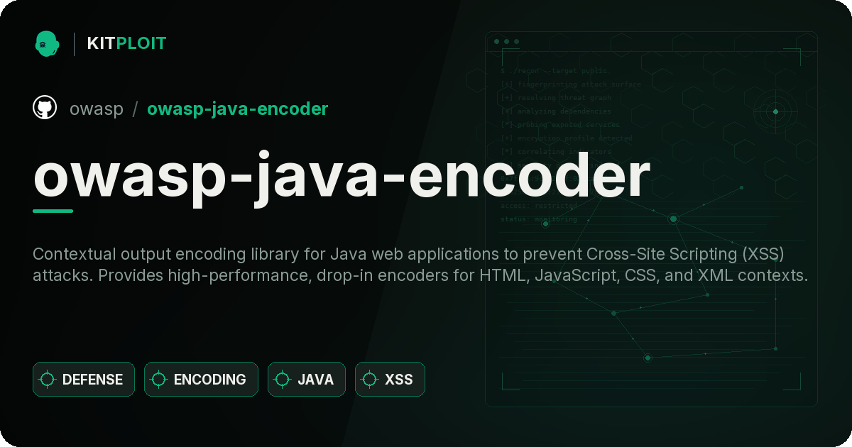 owasp-java-encoder preview