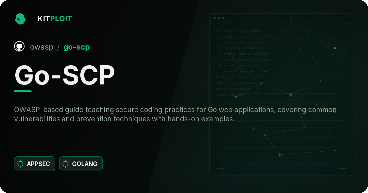 Go-SCP preview