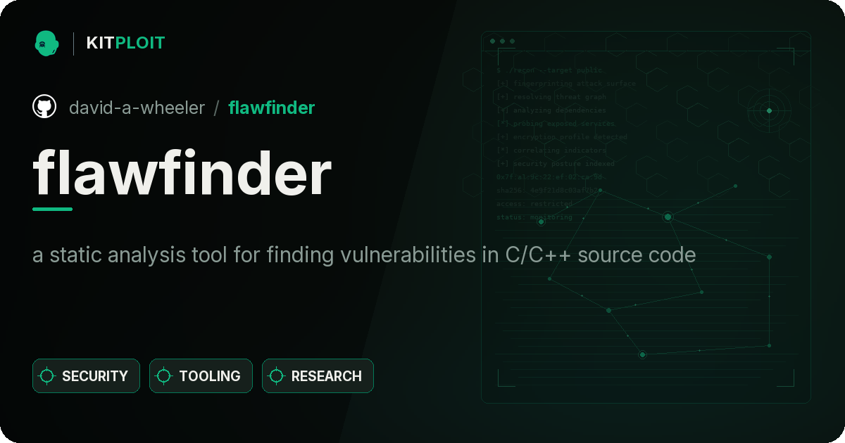flawfinder preview