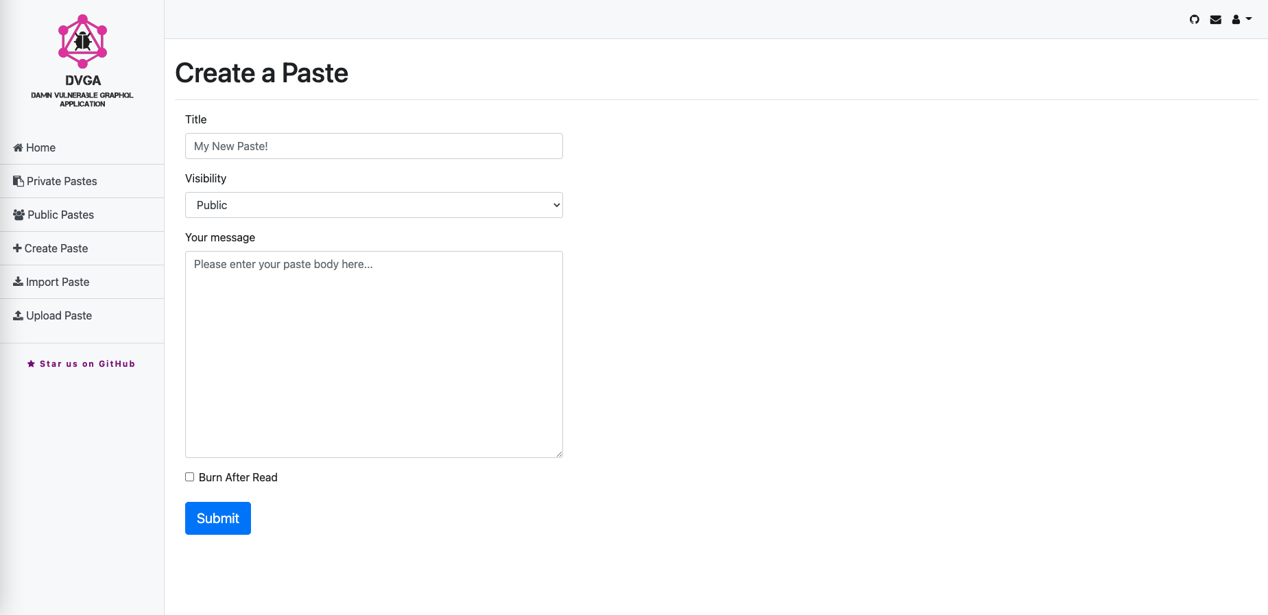 Damn-Vulnerable-GraphQL-Application preview