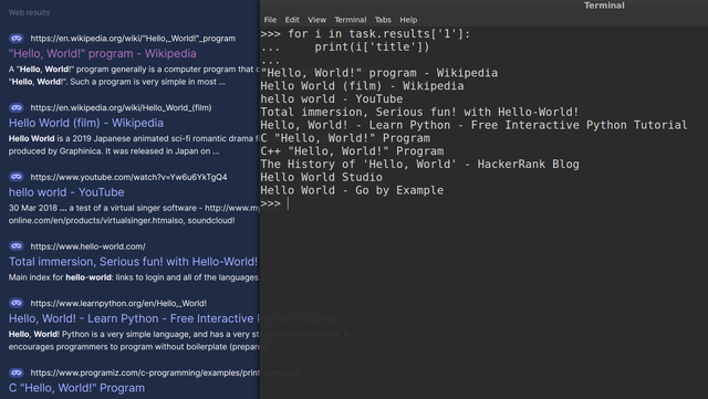 startpage-parser preview