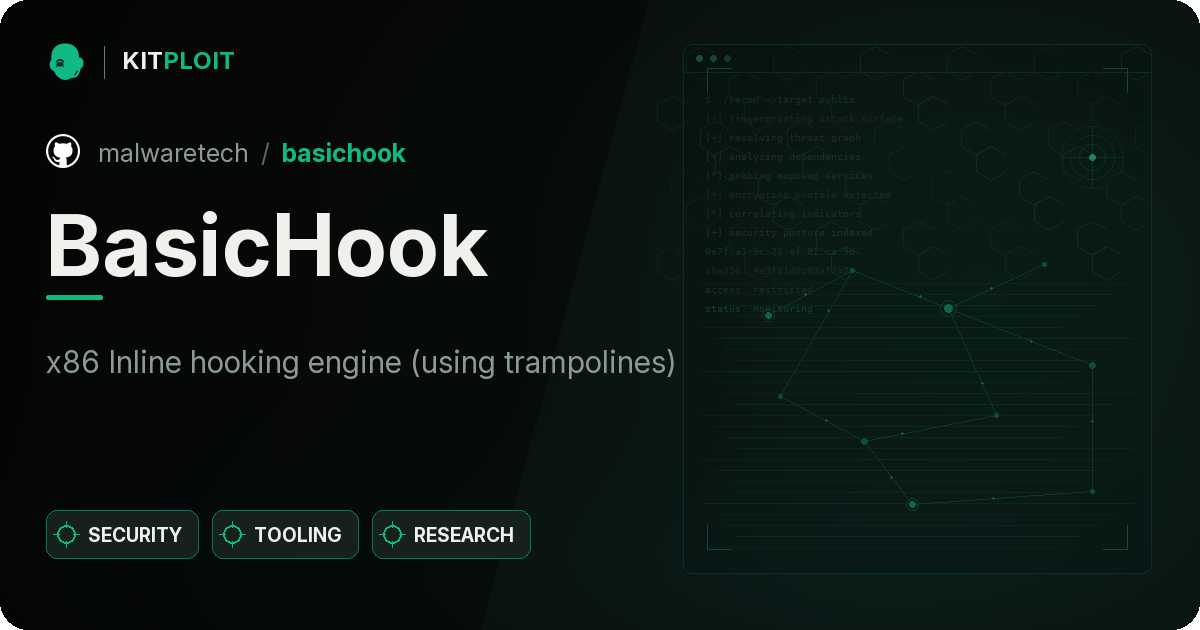 BasicHook preview
