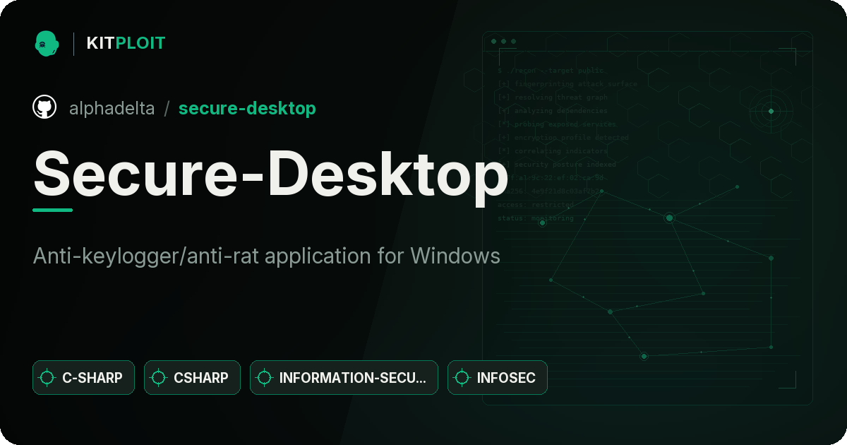 Secure-Desktop preview