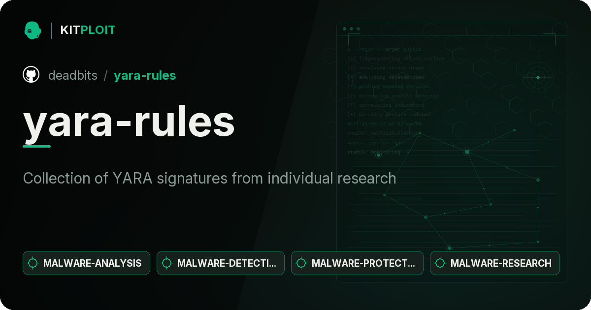 yara-rules preview