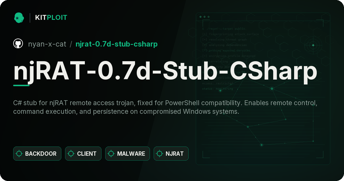 njRAT-0.7d-Stub-CSharp preview