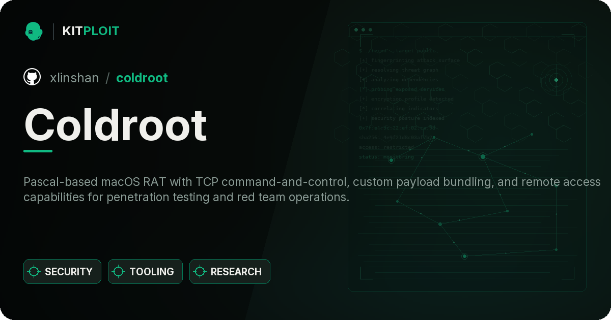Coldroot preview