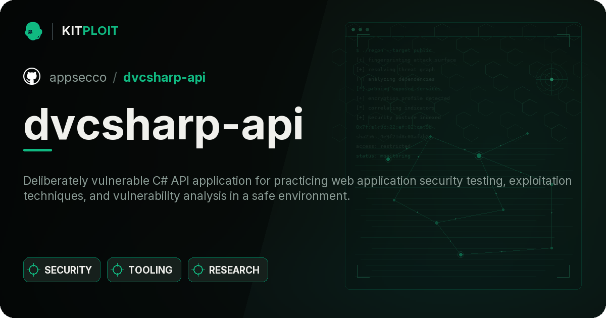 dvcsharp-api preview