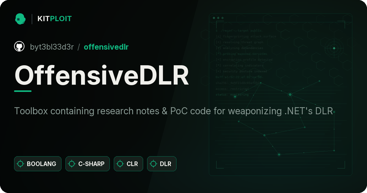 OffensiveDLR preview