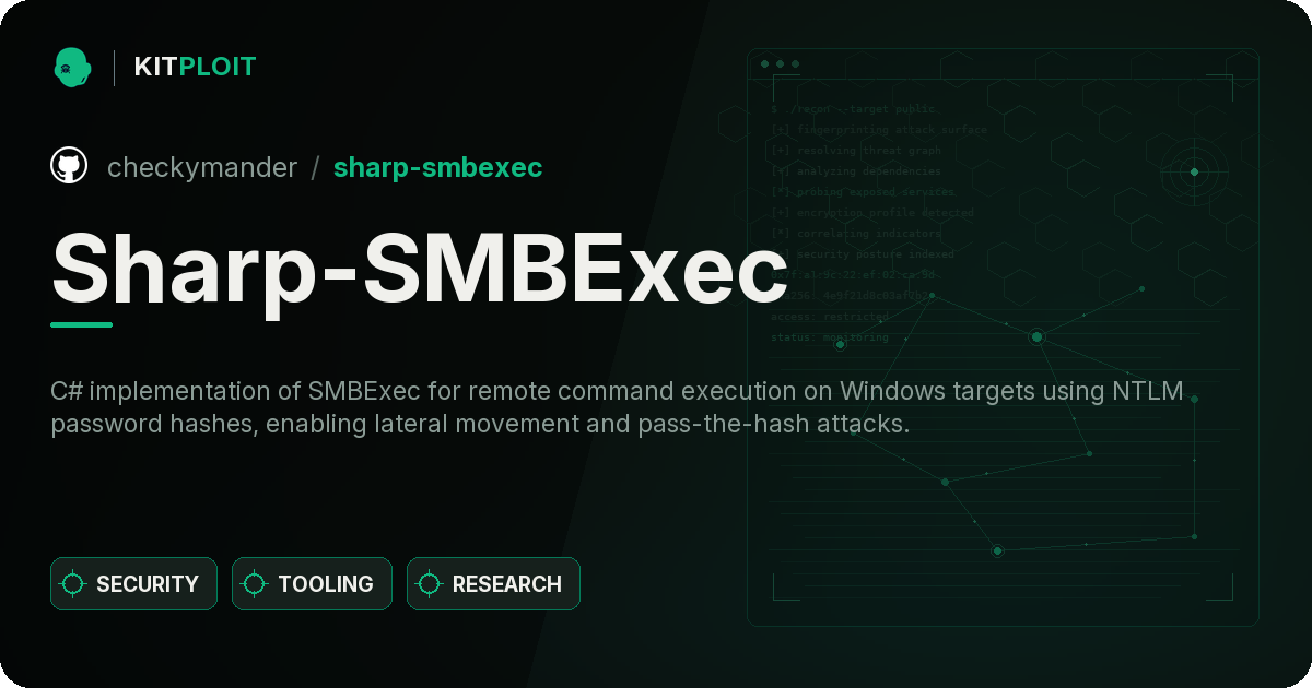 Sharp-SMBExec preview