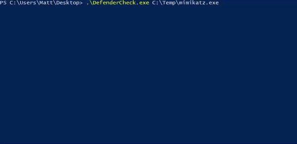 DefenderCheck preview