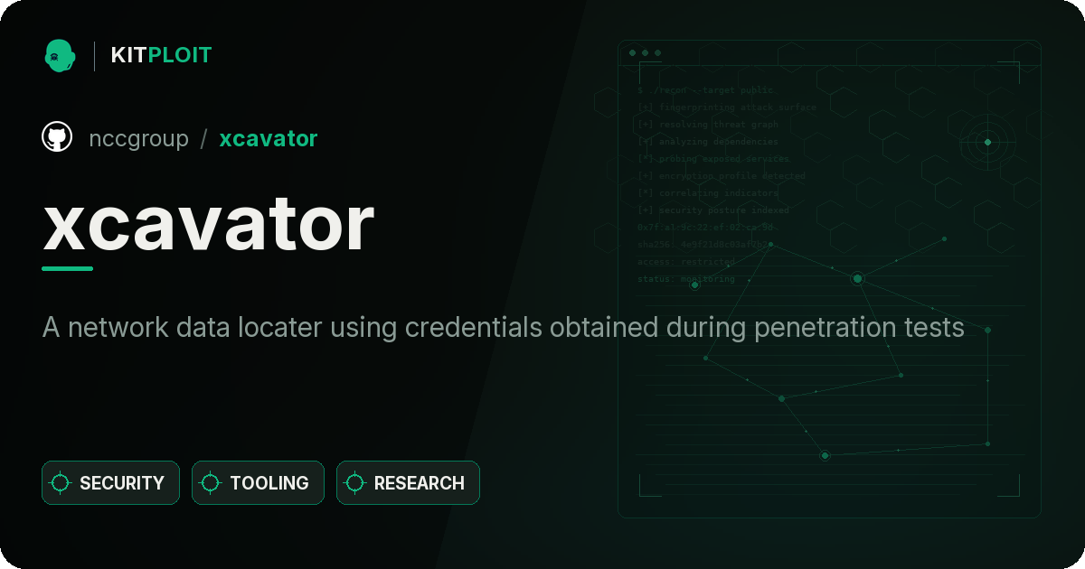xcavator preview