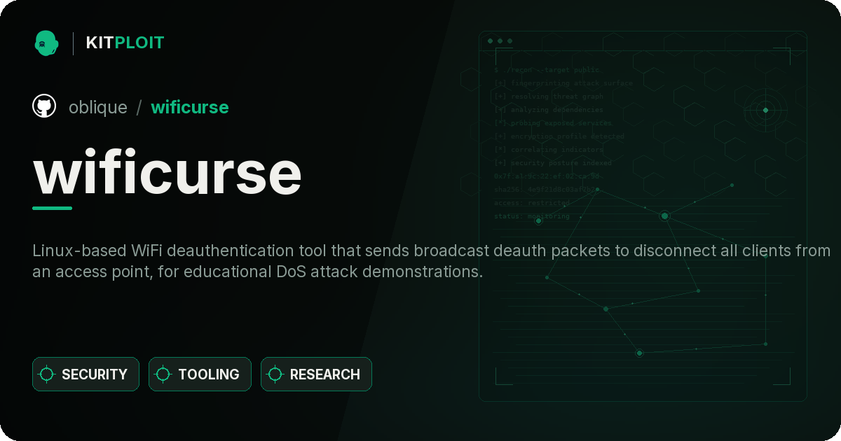 wificurse preview