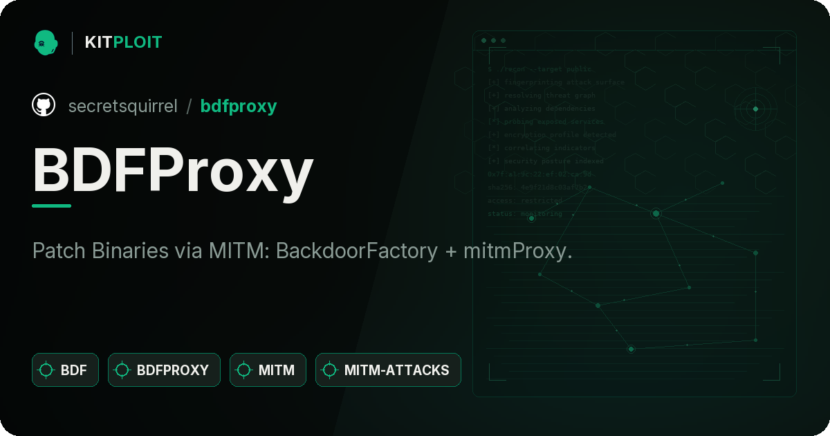 BDFProxy preview