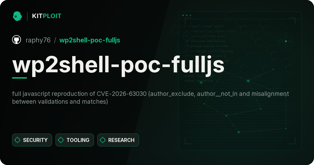wp2shell-poc-fulljs preview