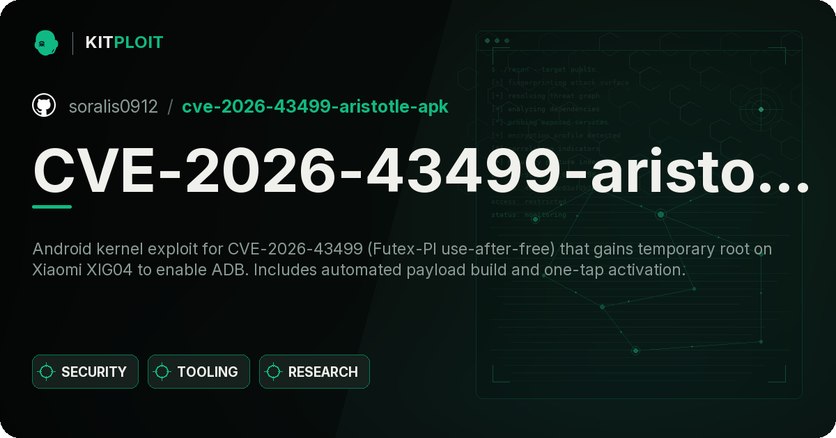 CVE-2026-43499-aristotle-apk preview