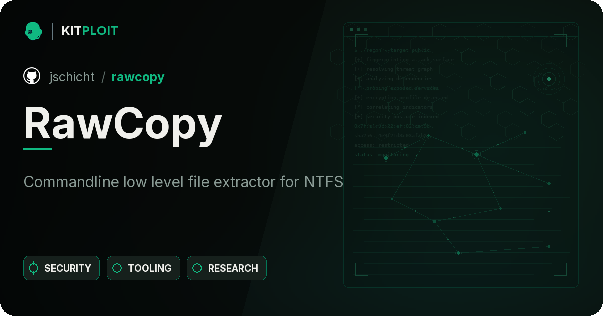 RawCopy preview