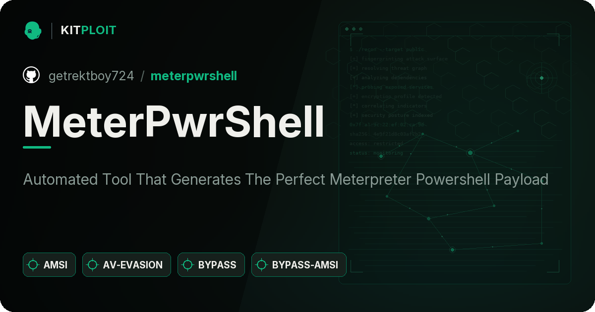 MeterPwrShell preview