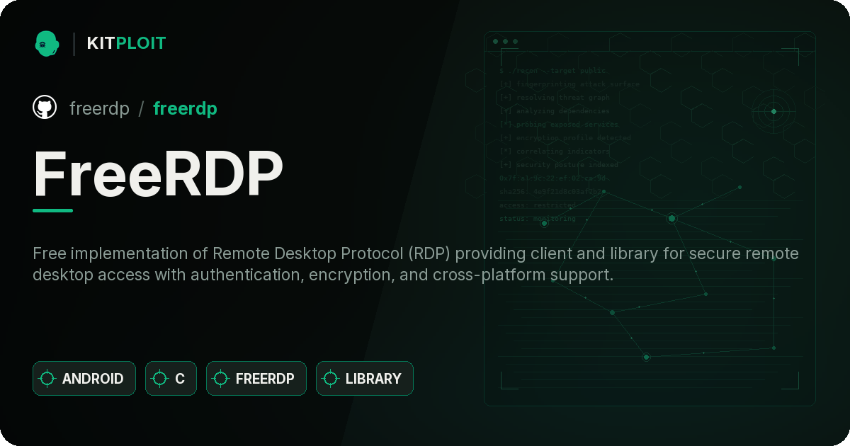 FreeRDP preview