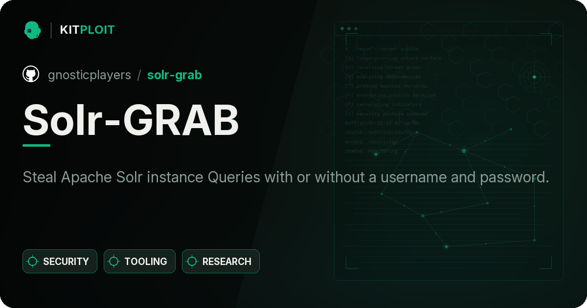 Solr-GRAB preview