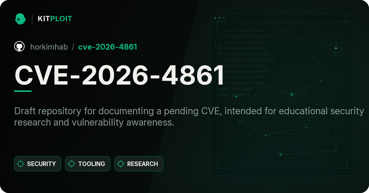 CVE-2026-4861 preview