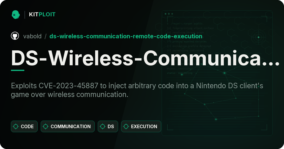 DS-Wireless-Communication-Remote-Code-Execution preview