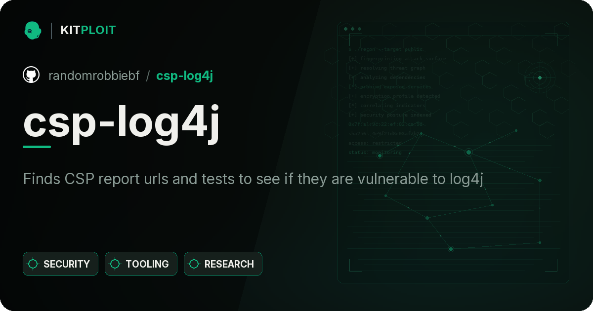 csp-log4j preview