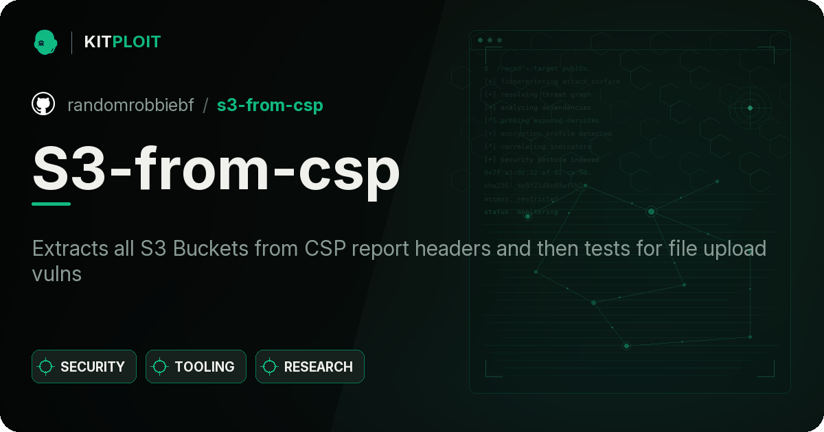 S3-from-csp preview