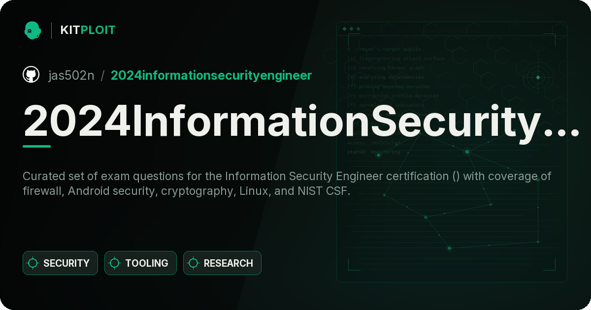 2024InformationSecurityEngineer preview