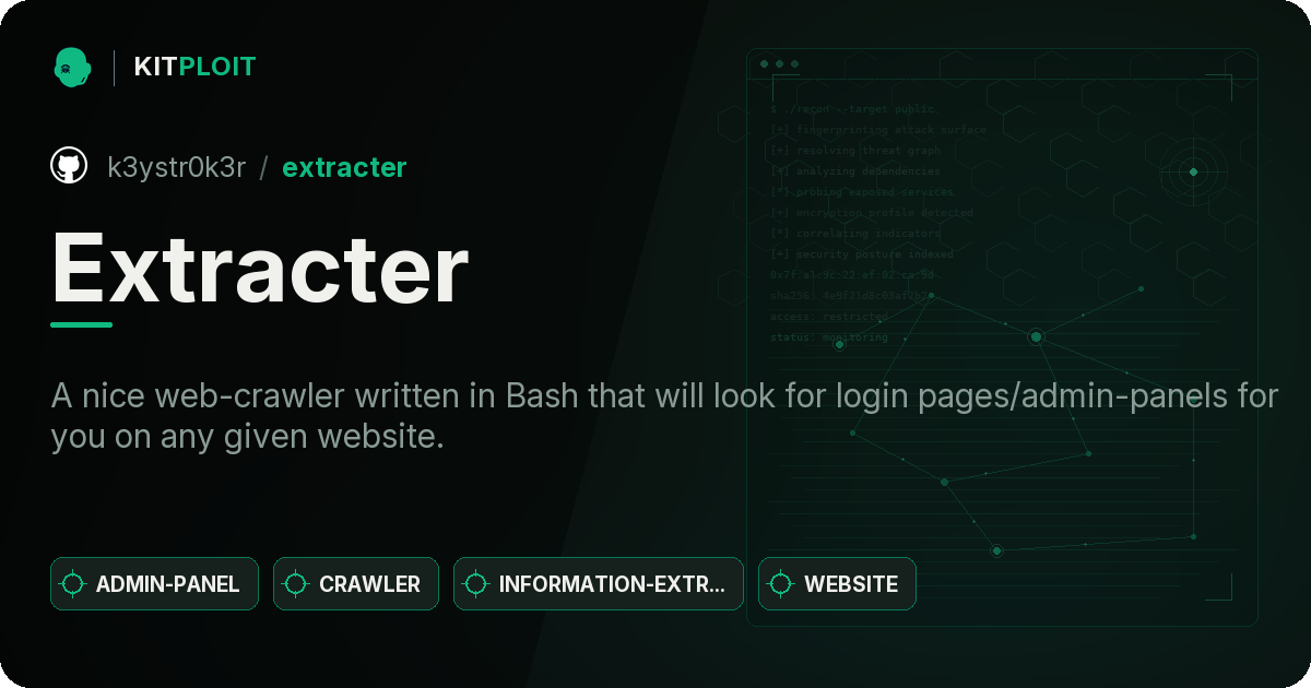 Extracter preview
