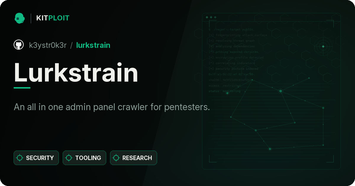 Lurkstrain preview