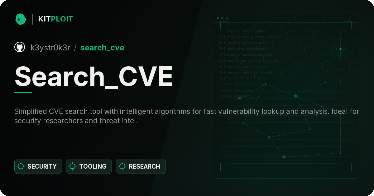 Search_CVE preview