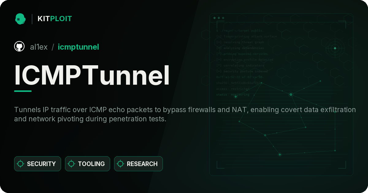 ICMPTunnel preview
