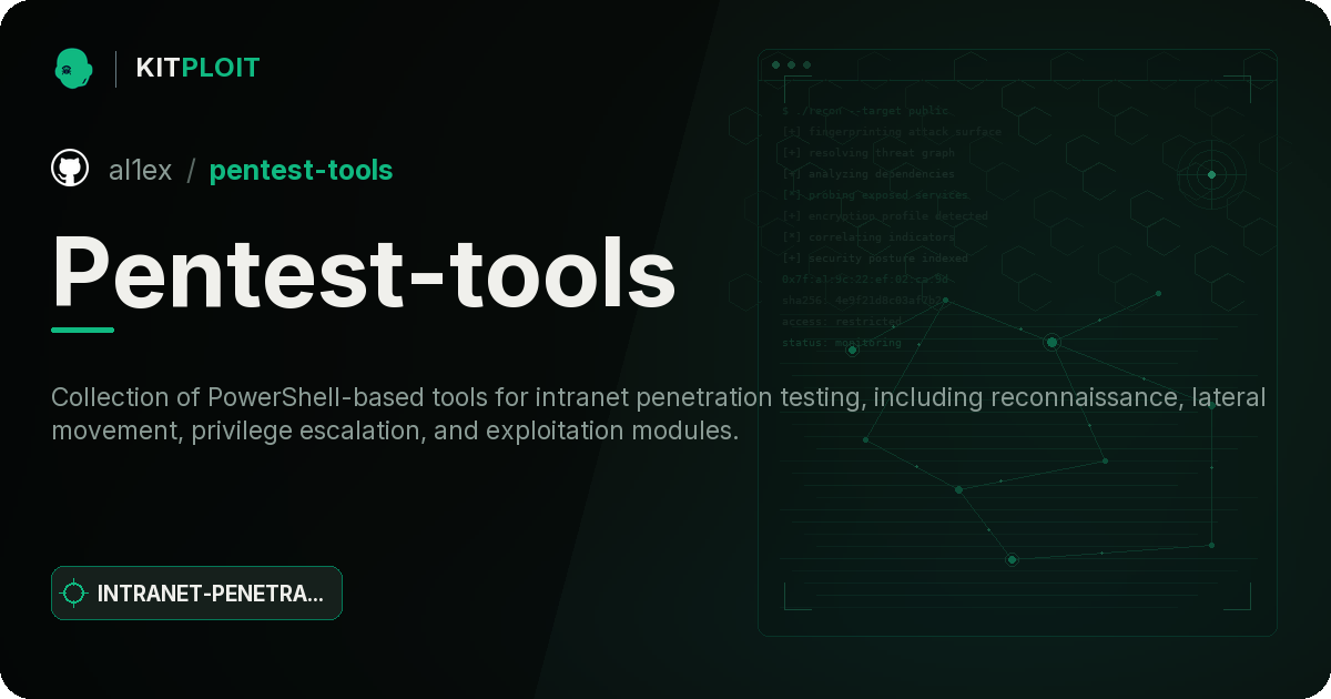 Pentest-tools preview