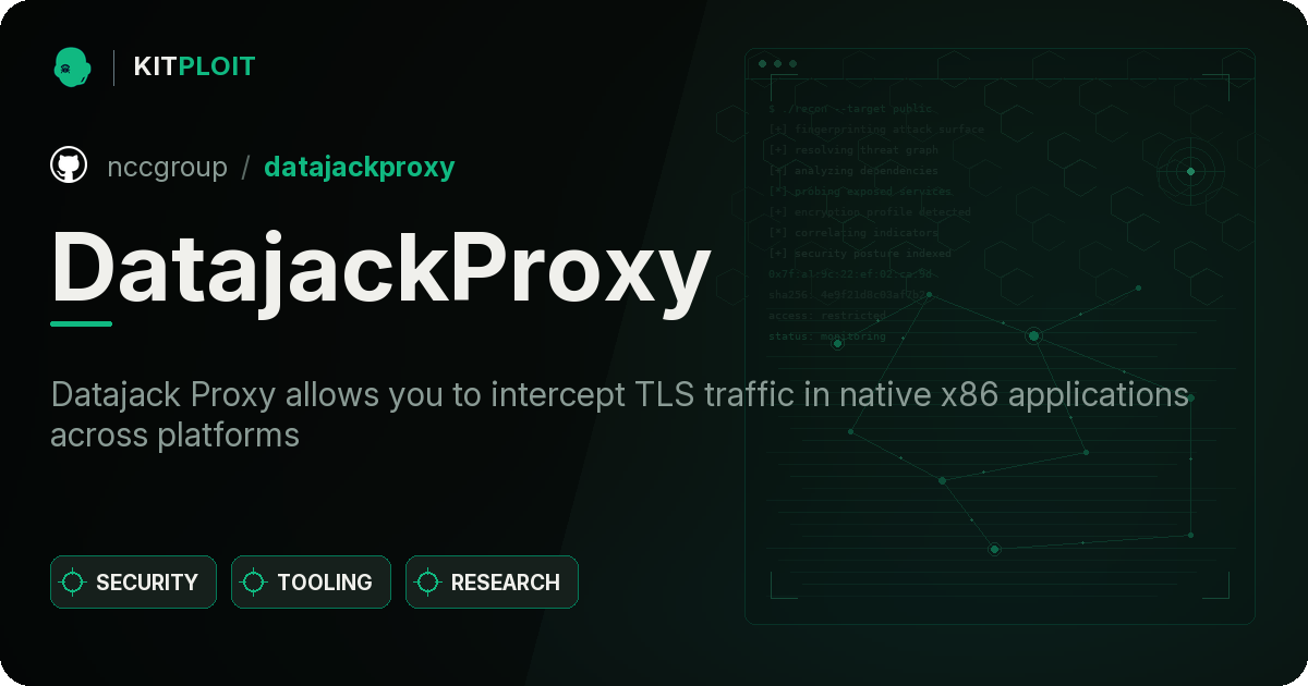 DatajackProxy preview