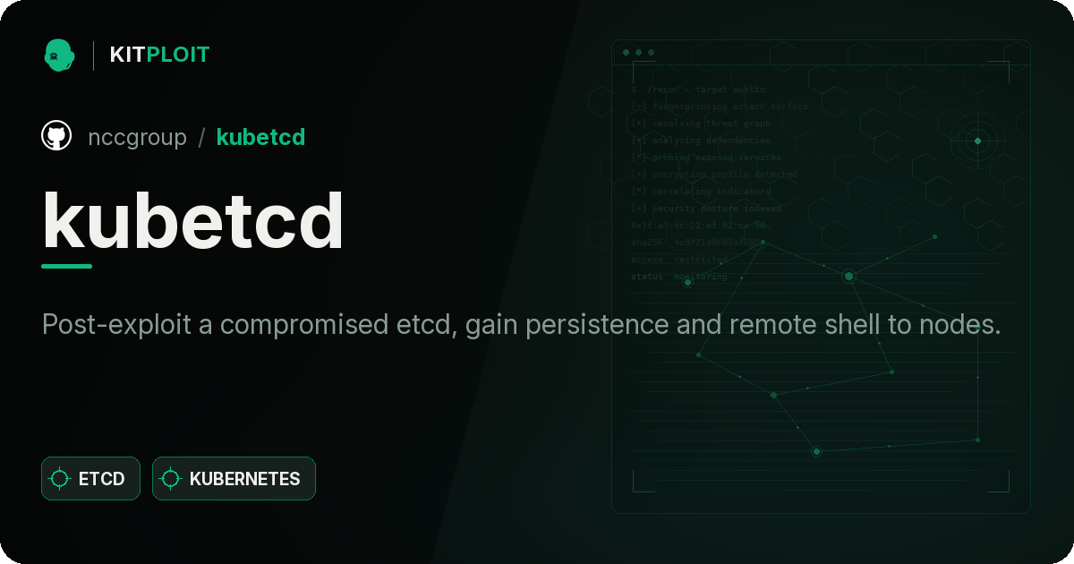 kubetcd preview