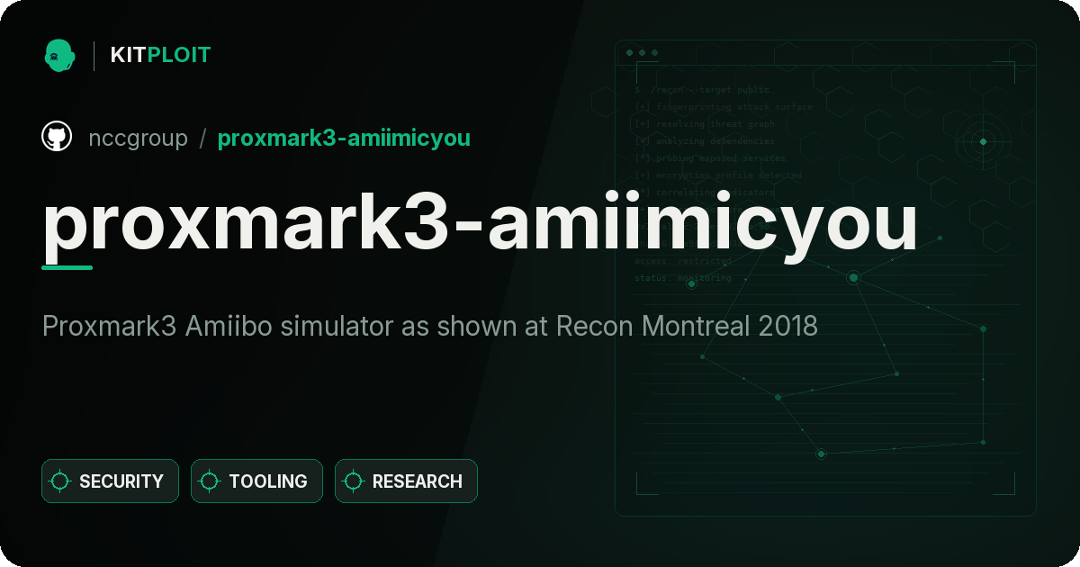 proxmark3-amiimicyou preview