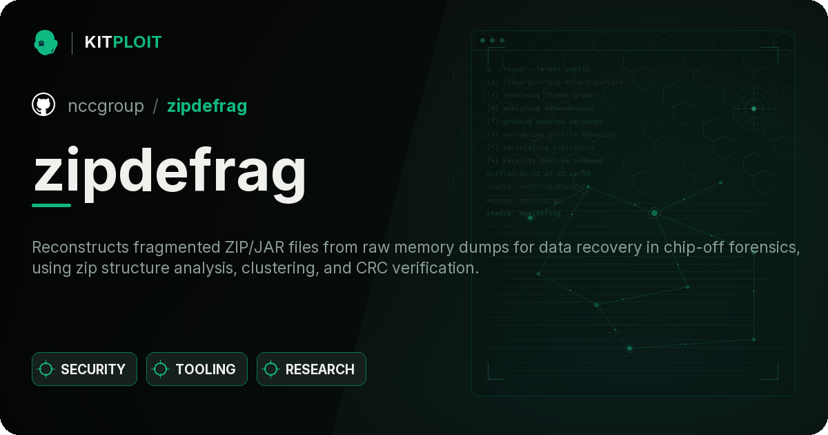 zipdefrag preview