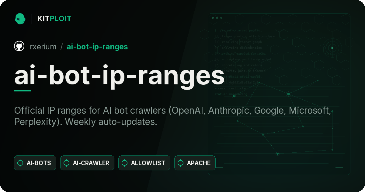 ai-bot-ip-ranges preview