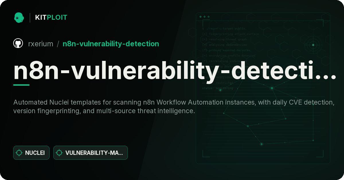 n8n-vulnerability-detection preview