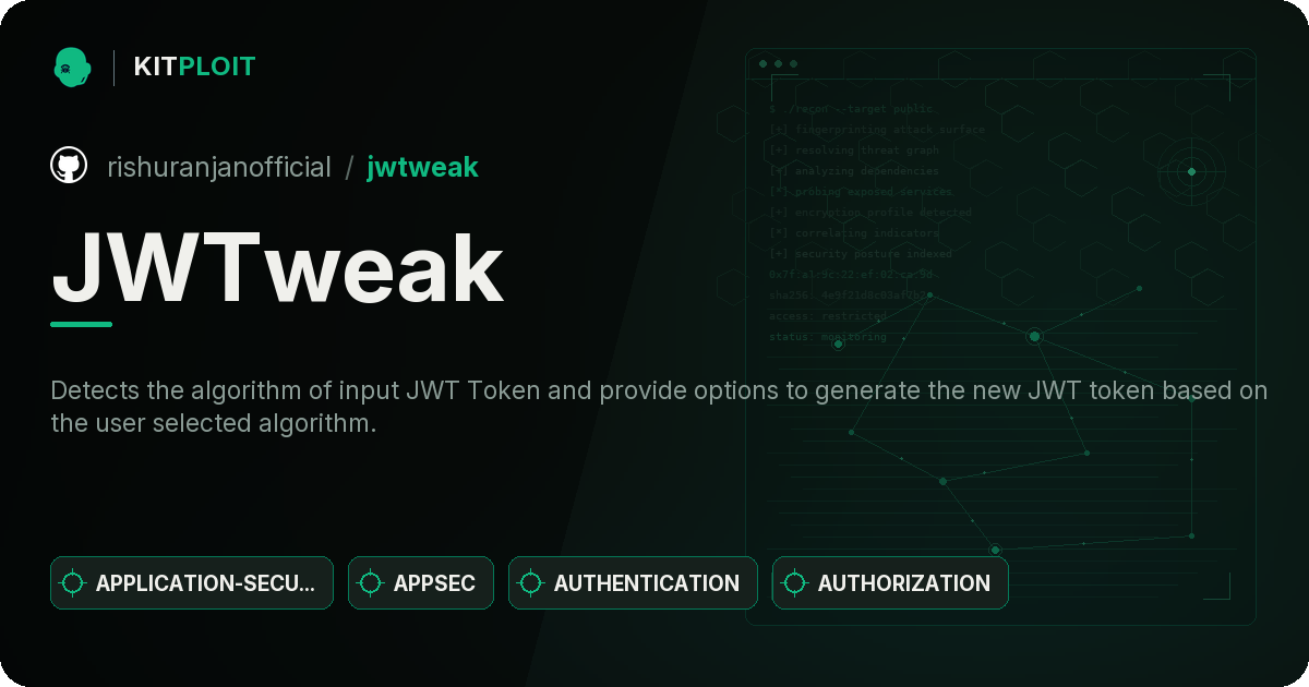 JWTweak preview