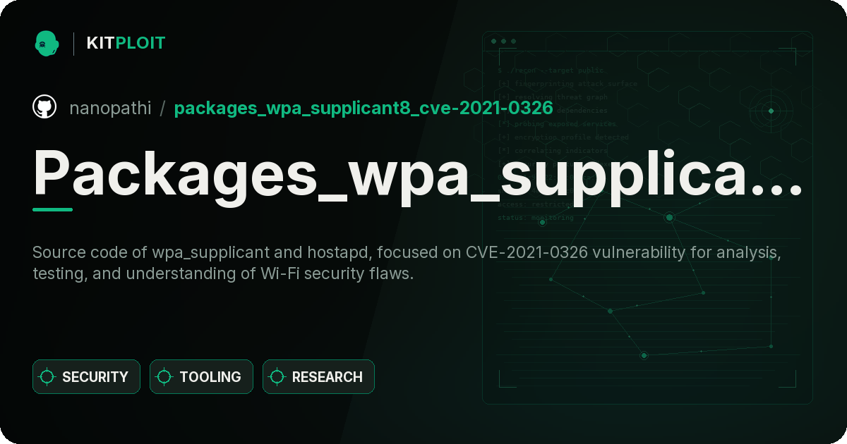 Packages_wpa_supplicant8_CVE-2021-0326 preview