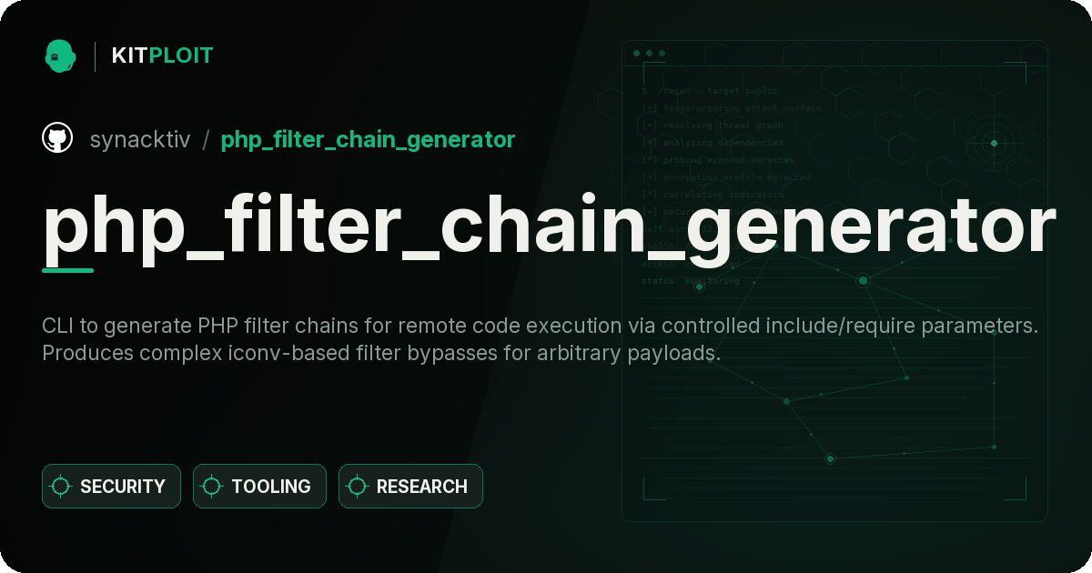 php_filter_chain_generator preview